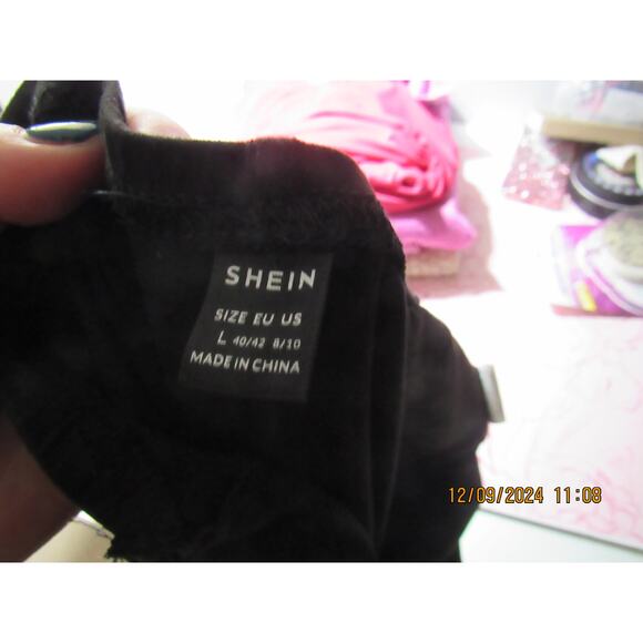 stylish black tube top jumpsuit - Picture 3 of 3